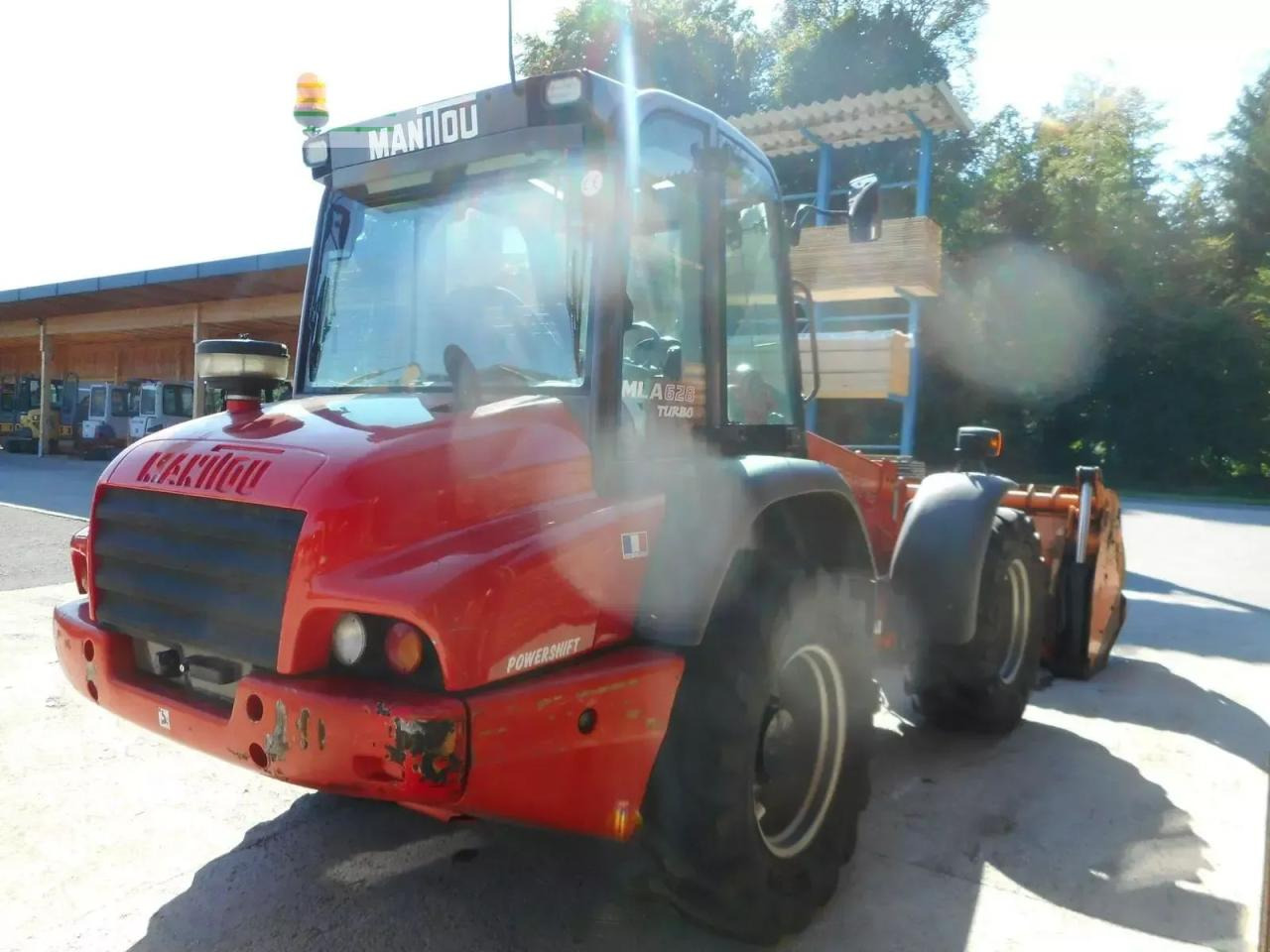 Manitou mla 628-120 lsu mit teleskoparm! - Mini excavator: picture 4 Manitou mla 628-120 lsu mit teleskoparm! - Mini excavator: picture 4