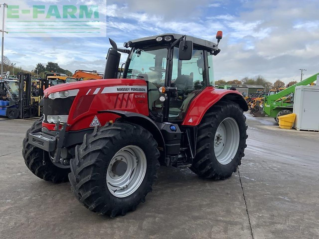 Massey Ferguson 6714s dyna6 tractor (st24943) - Farm tractor: picture 4 Massey Ferguson 6714s dyna6 tractor (st24943) - Farm tractor: picture 4