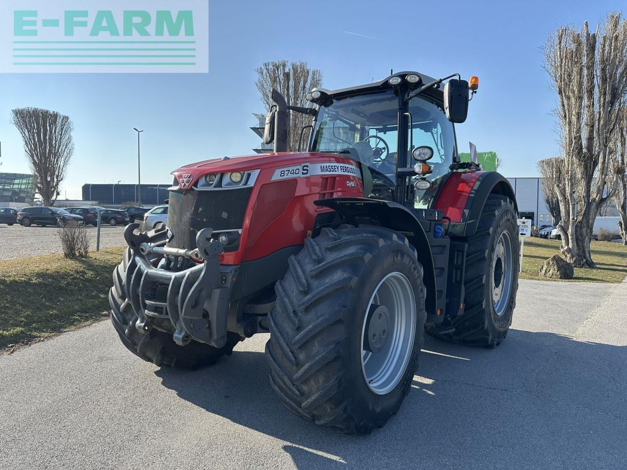 Massey Ferguson mf 8740 s (stage v) - Farm tractor: picture 3 Massey Ferguson mf 8740 s (stage v) - Farm tractor: picture 3