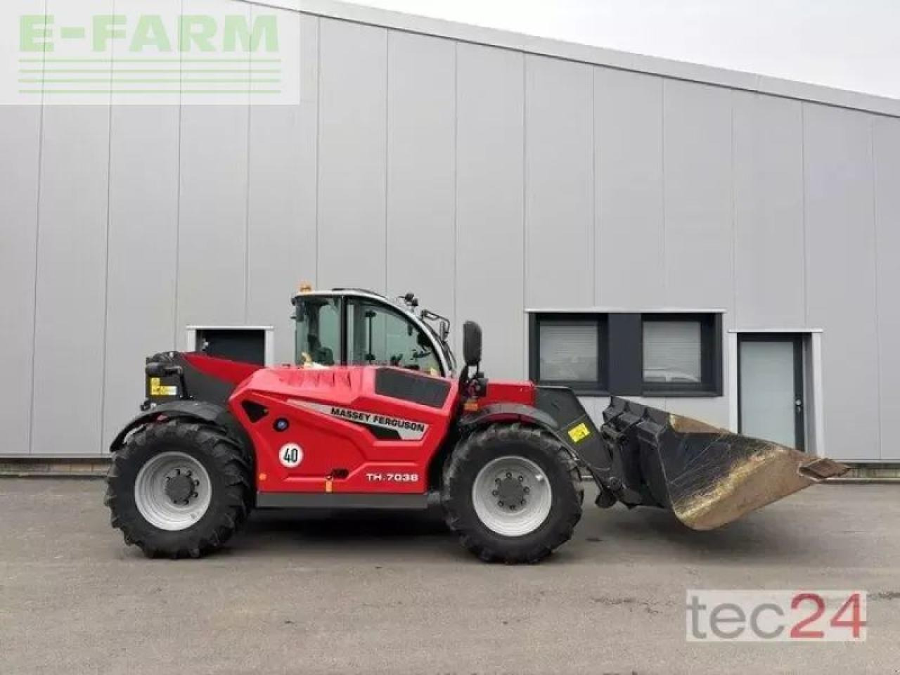 Massey Ferguson th.7038 - Mini excavator: picture 1 Massey Ferguson th.7038 - Mini excavator: picture 1