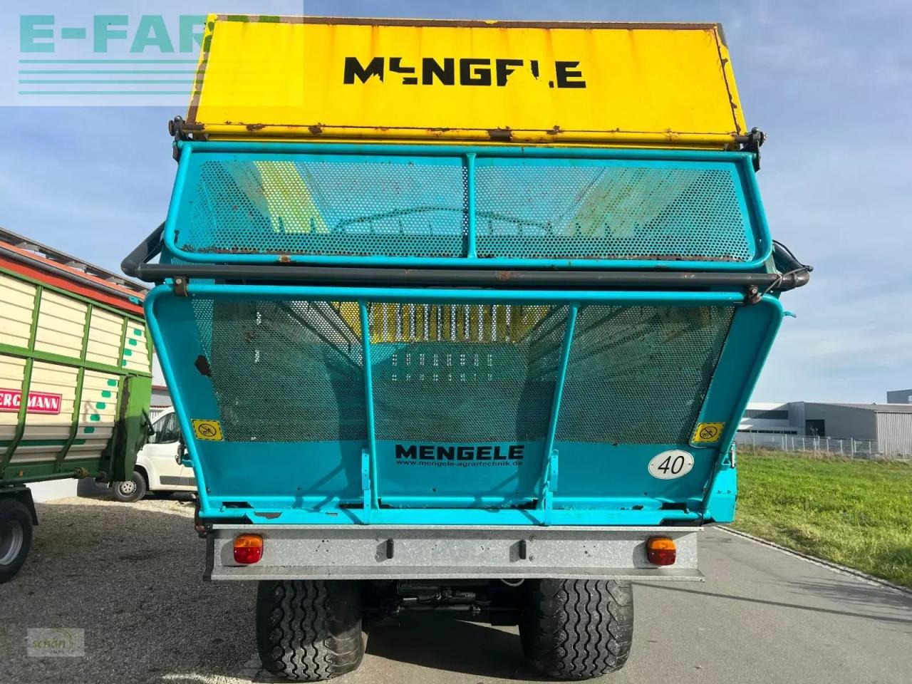 Mengele rotobull 6000/2 mit 700/45-22,5 bereifung und nachlauflenkung - Self-loading wagon: picture 5 Mengele rotobull 6000/2 mit 700/45-22,5 bereifung und nachlauflenkung - Self-loading wagon: picture 5