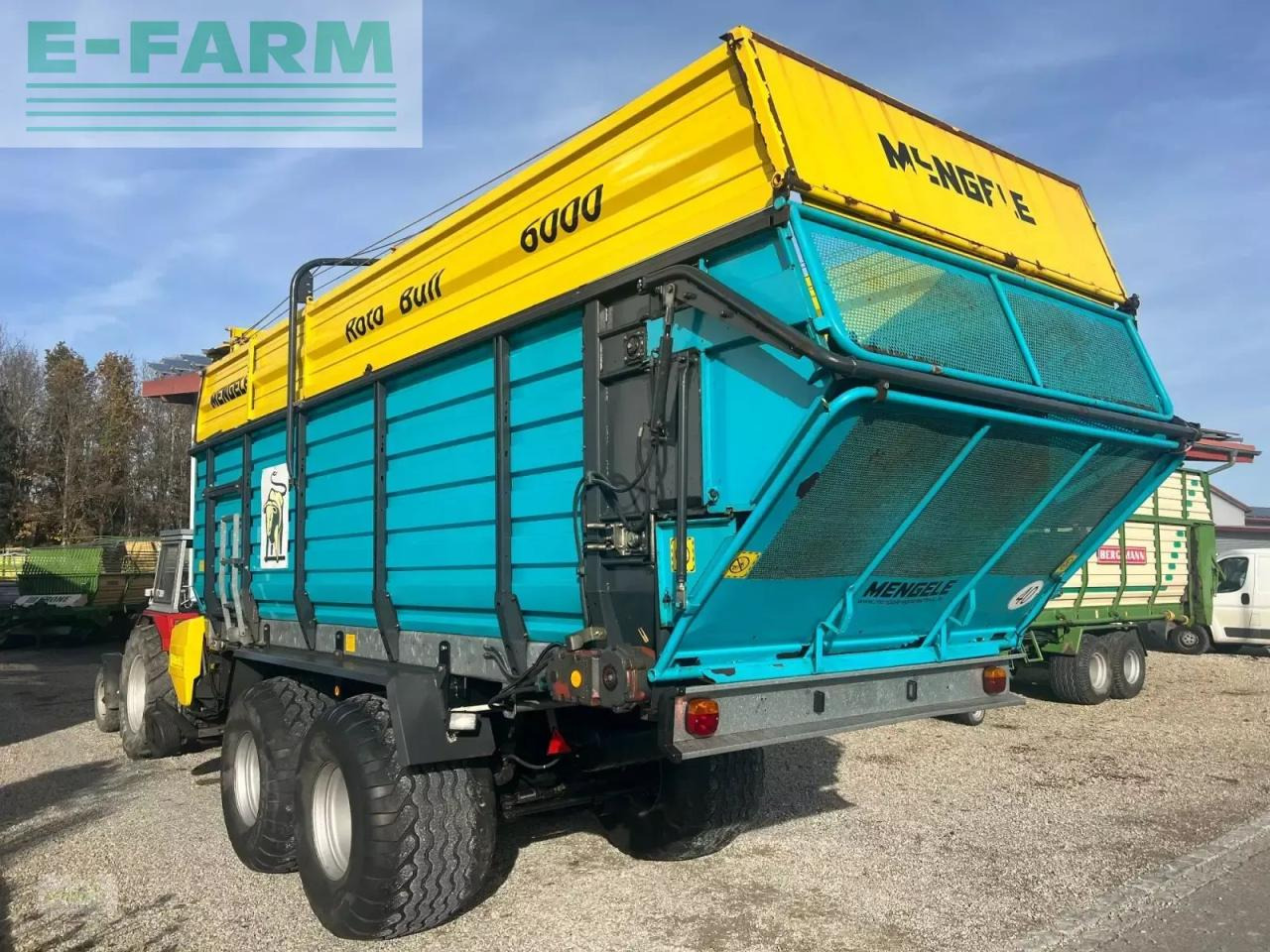 Mengele rotobull 6000/2 mit 700/45-22,5 bereifung und nachlauflenkung - Self-loading wagon: picture 4 Mengele rotobull 6000/2 mit 700/45-22,5 bereifung und nachlauflenkung - Self-loading wagon: picture 4