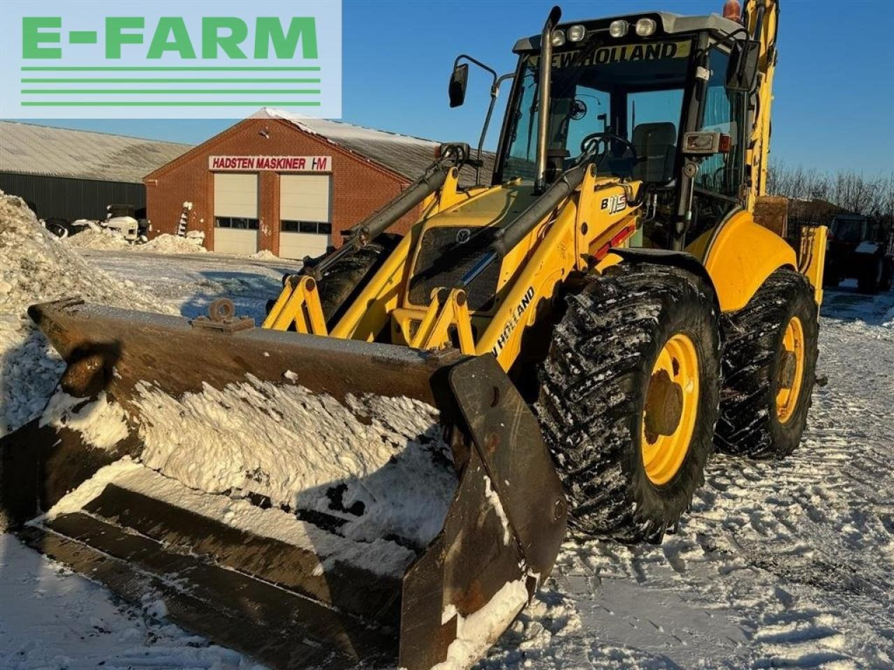 New Holland b115-4ps - Farm tractor: picture 2 New Holland b115-4ps - Farm tractor: picture 2