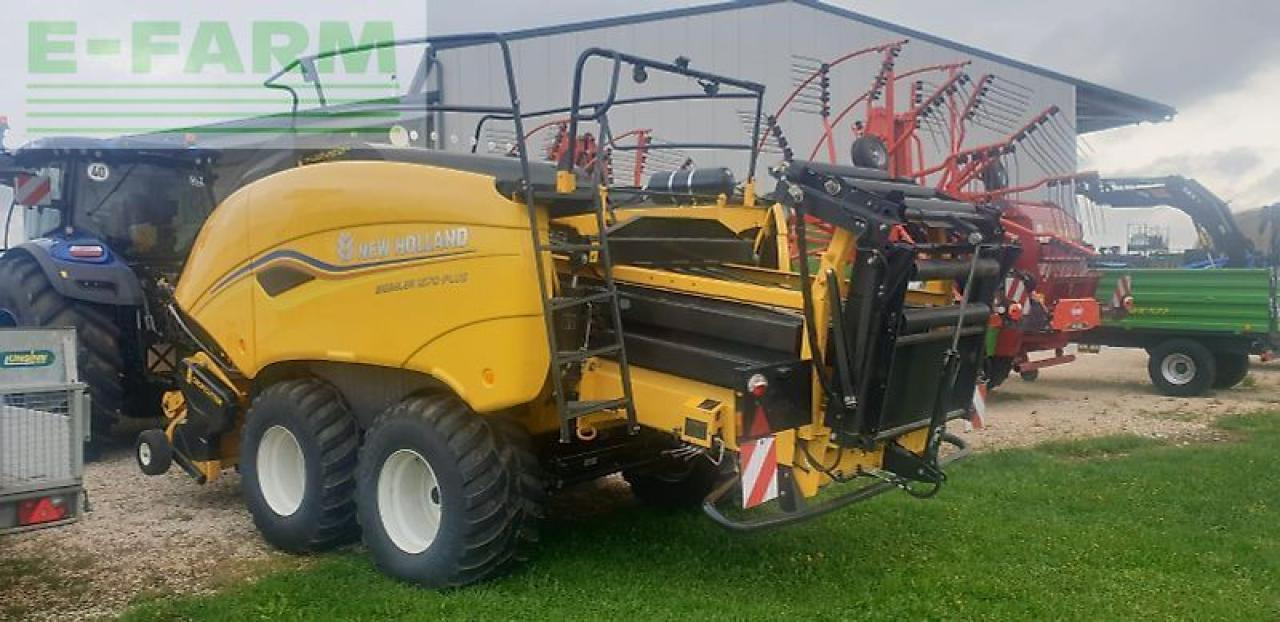New Holland bb 1270 plus/loopmaster/großpacken/bigballen - Square baler: picture 2 New Holland bb 1270 plus/loopmaster/großpacken/bigballen - Square baler: picture 2