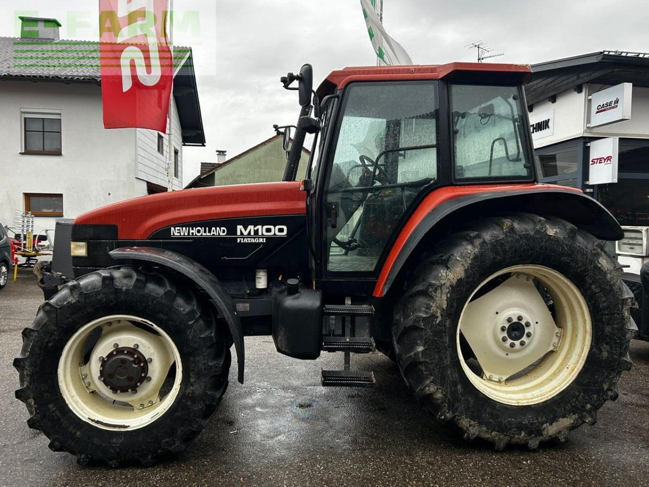 New Holland m 100/8160 - Farm tractor: picture 1 New Holland m 100/8160 - Farm tractor: picture 1