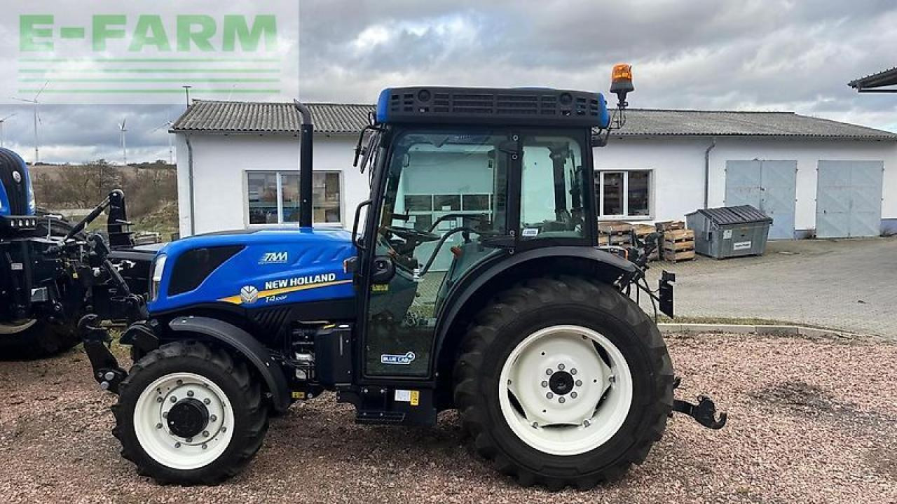 New Holland t 4.100 f schmalspur obstbau weinbau F - Farm tractor: picture 4 New Holland t 4.100 f schmalspur obstbau weinbau F - Farm tractor: picture 4
