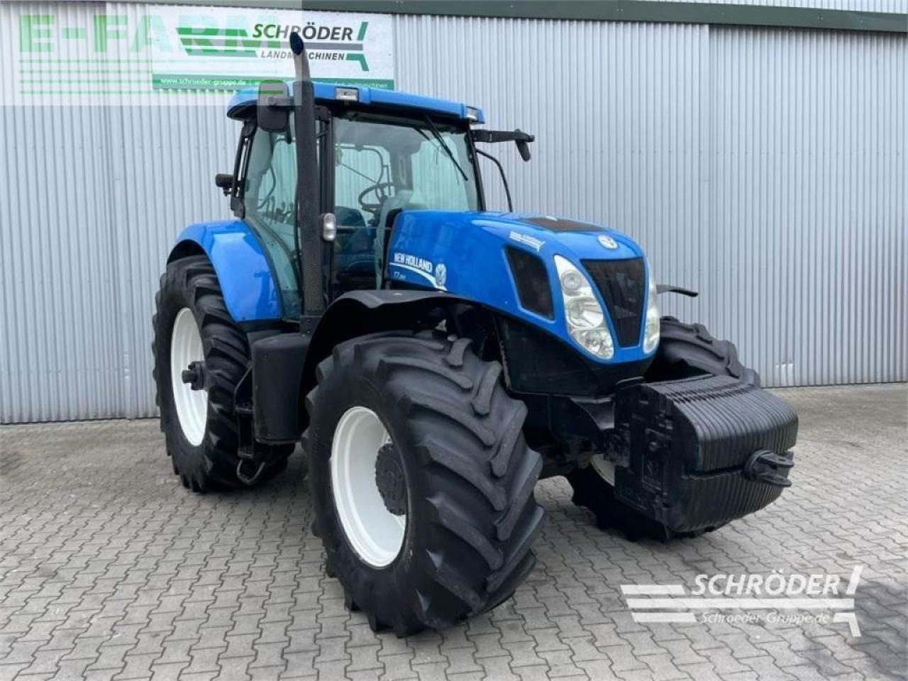 New Holland t 7.250 pc - Farm tractor: picture 1 New Holland t 7.250 pc - Farm tractor: picture 1