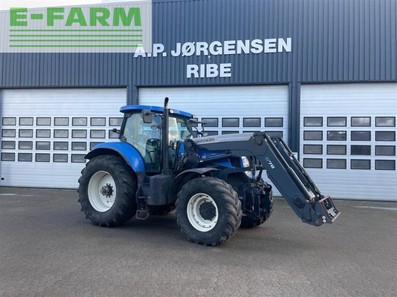 New Holland t7.220 med alø frontlæsser - Farm tractor: picture 1 New Holland t7.220 med alø frontlæsser - Farm tractor: picture 1