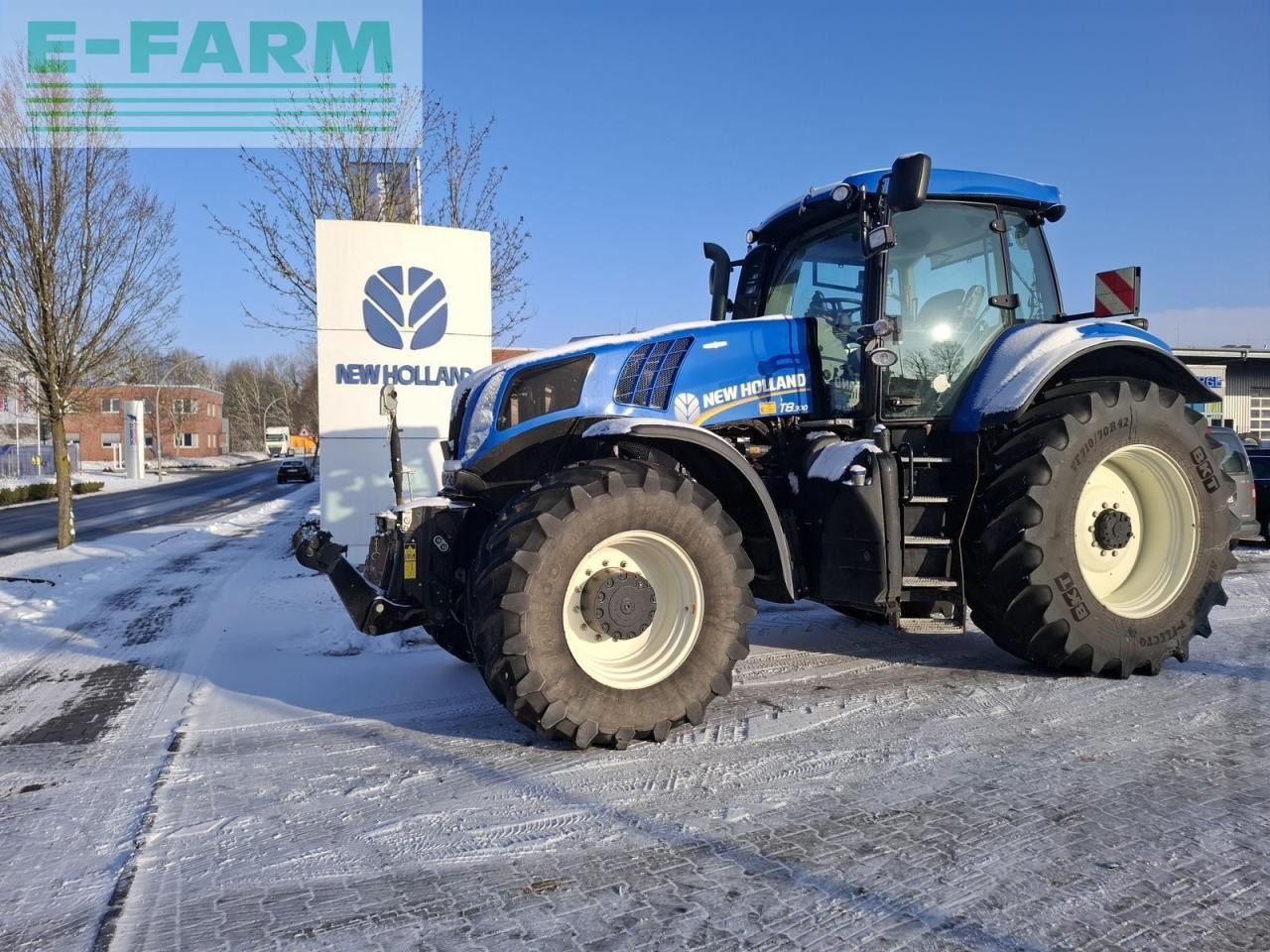 New Holland t8.300 ac mit rtk - Farm tractor: picture 2 New Holland t8.300 ac mit rtk - Farm tractor: picture 2