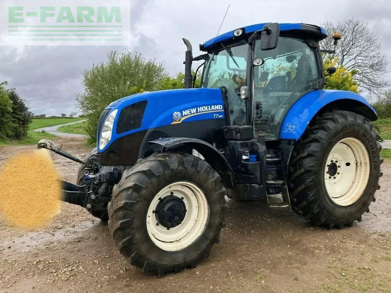 New Holland tracteur t 7.185 - Farm tractor: picture 1 New Holland tracteur t 7.185 - Farm tractor: picture 1