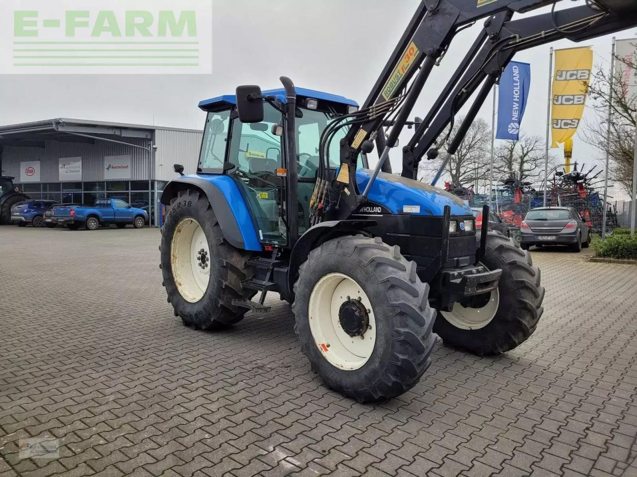 New Holland ts115 / ts 115 - Farm tractor: picture 2 New Holland ts115 / ts 115 - Farm tractor: picture 2