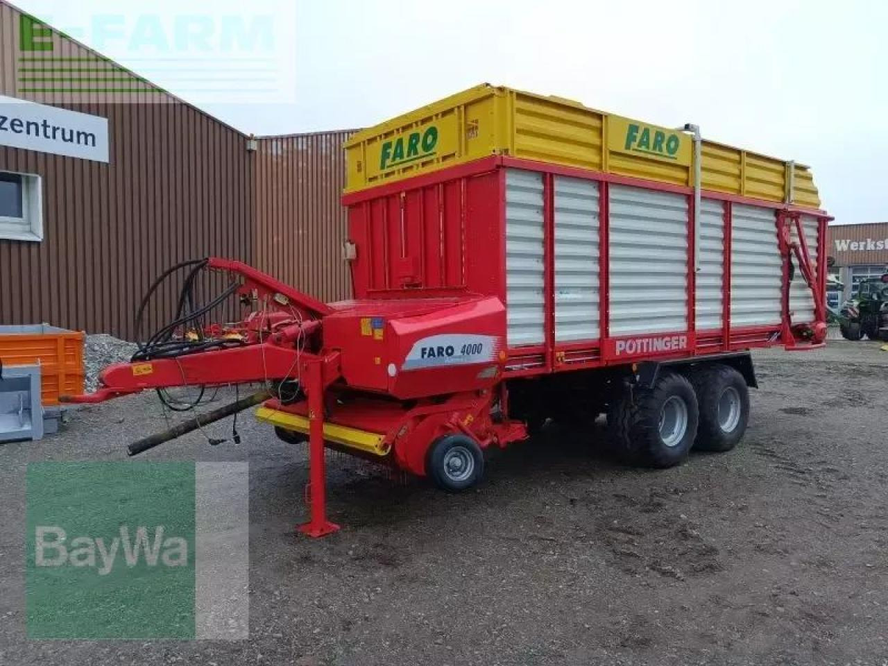 Pöttinger ladewagen faro 4000 l - Self-loading wagon: picture 1 Pöttinger ladewagen faro 4000 l - Self-loading wagon: picture 1