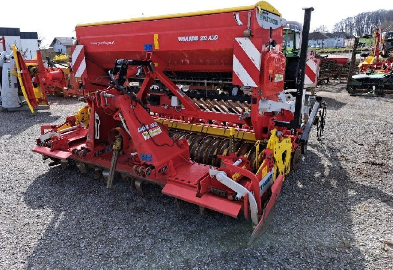 Pöttinger lion 3002 + vitasem 302 add - Combine seed drill: picture 1 Pöttinger lion 3002 + vitasem 302 add - Combine seed drill: picture 1