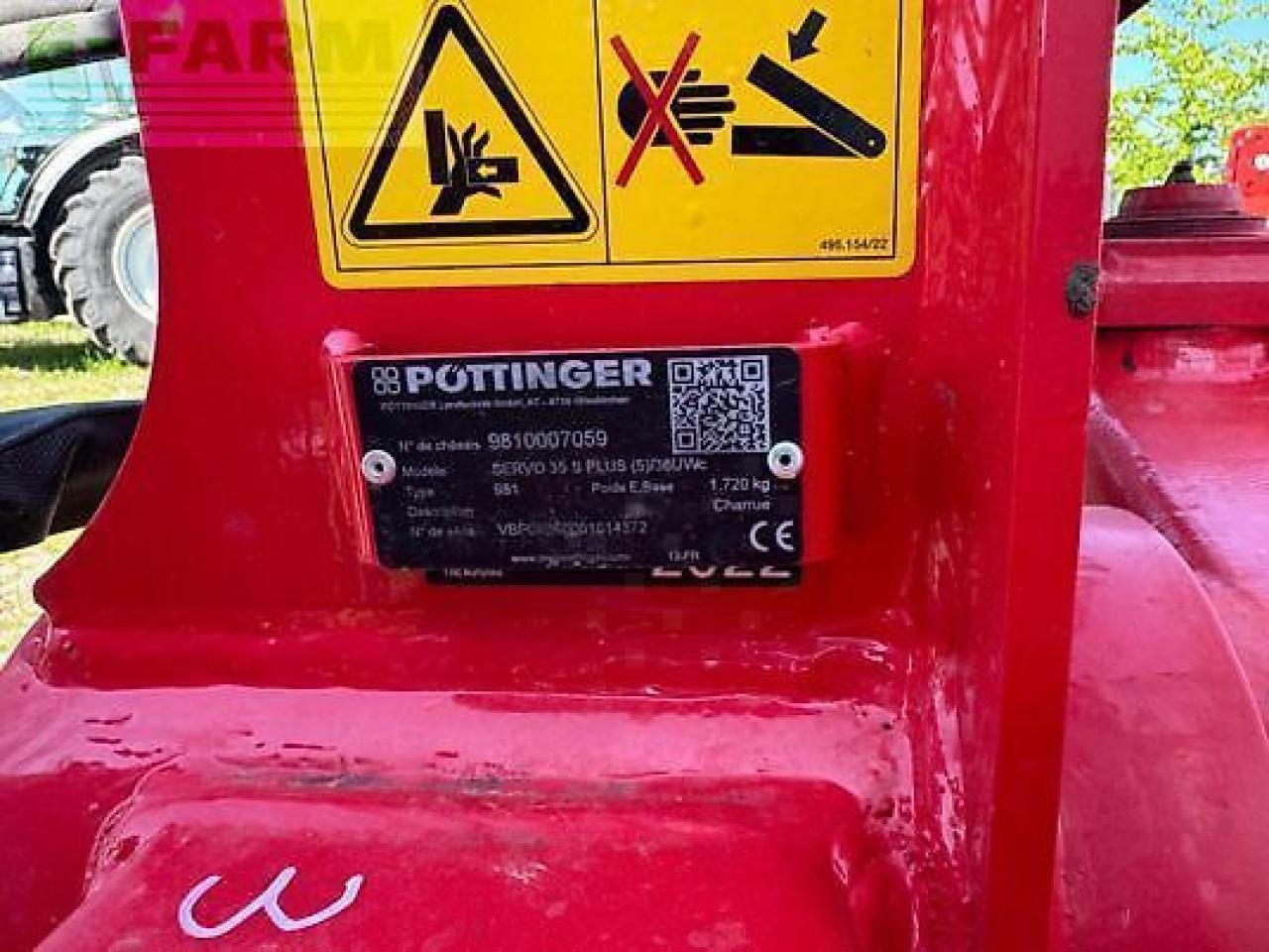 Plow Pöttinger servo 35 s plus: picture 8 Plow Pöttinger servo 35 s plus: picture 8