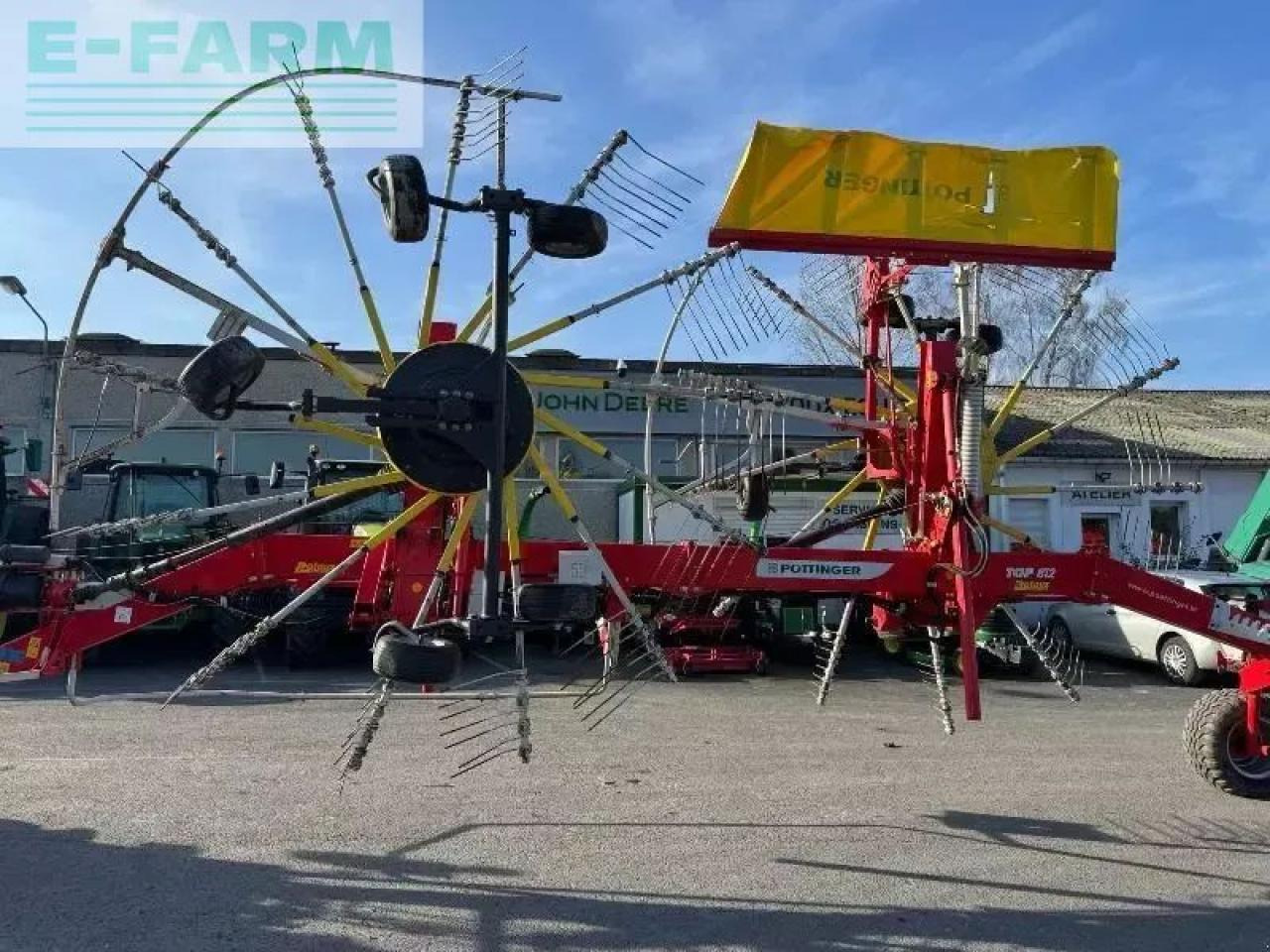 Pöttinger top 812 - Tedder/ Rake: picture 2 Pöttinger top 812 - Tedder/ Rake: picture 2