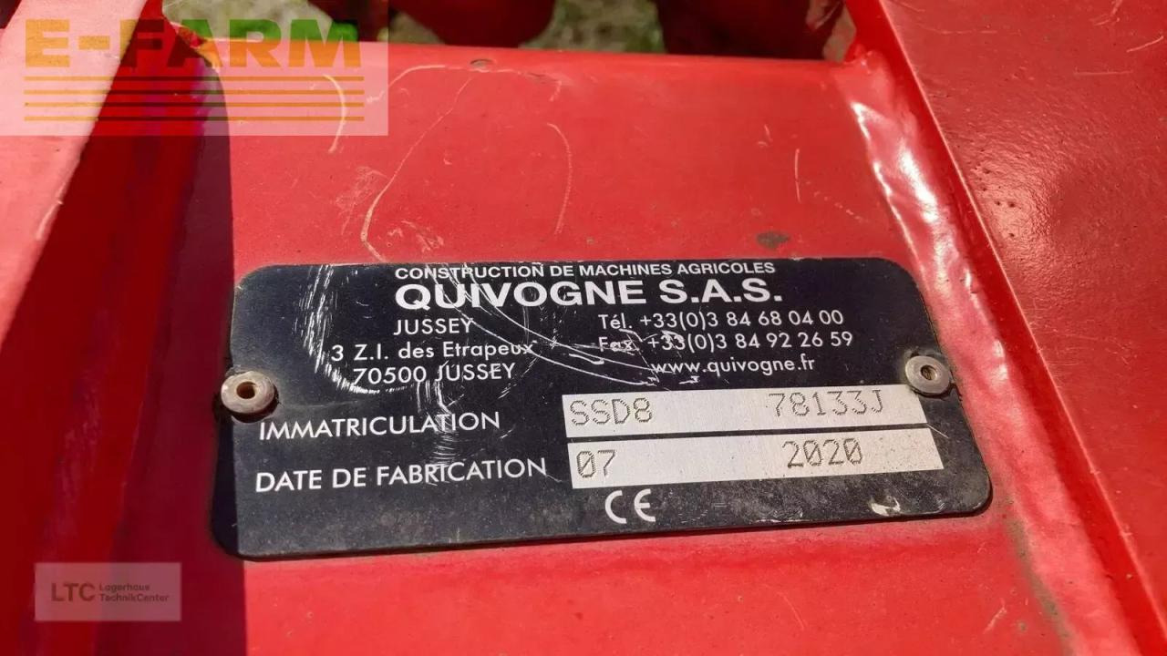 Quivogne SS08 - Cultivator: picture 5 Quivogne SS08 - Cultivator: picture 5