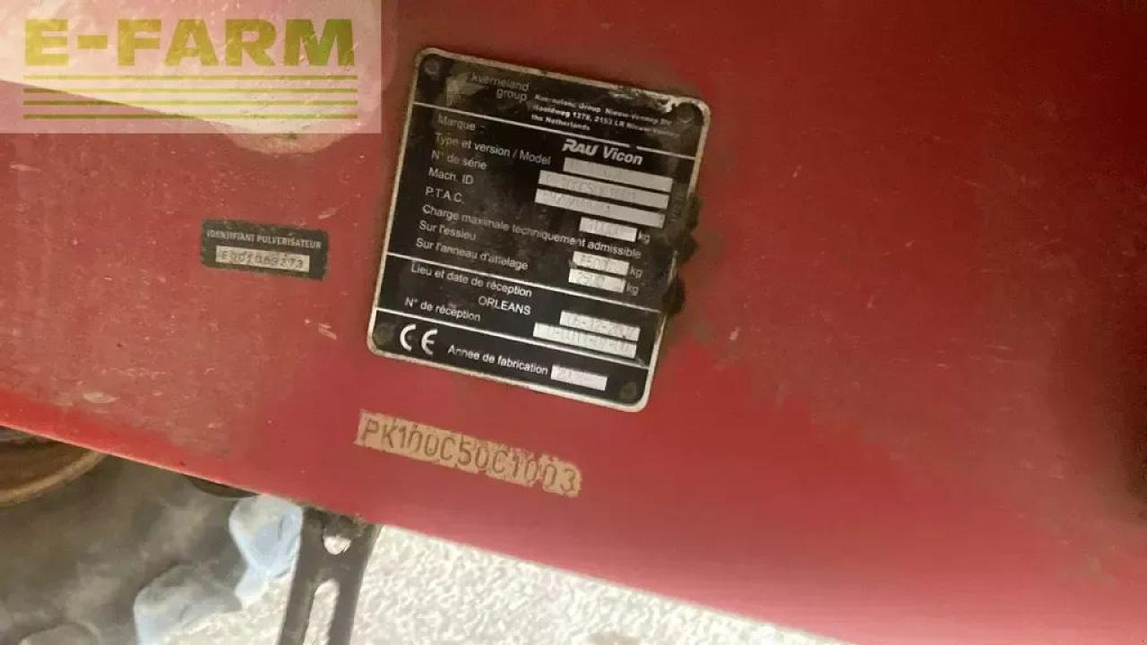Trailed sprayer Rau pk100c50c explorer 5200l: picture 8
