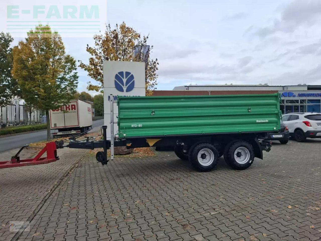 Reisch rtd 80 - Farm tipping trailer/ Dumper: picture 1 Reisch rtd 80 - Farm tipping trailer/ Dumper: picture 1