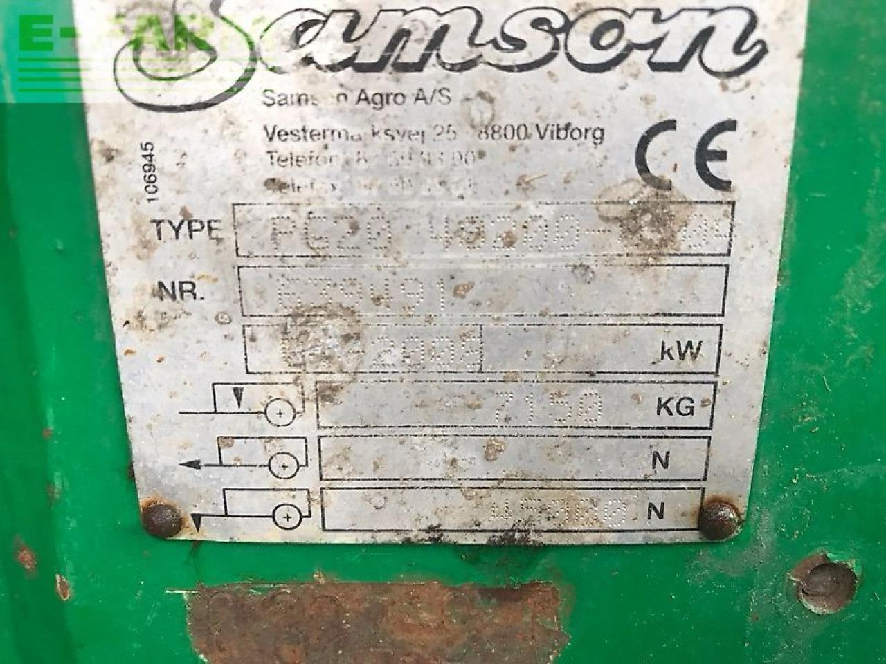 Samson pg 20 - Fertilizing equipment: picture 5 Samson pg 20 - Fertilizing equipment: picture 5
