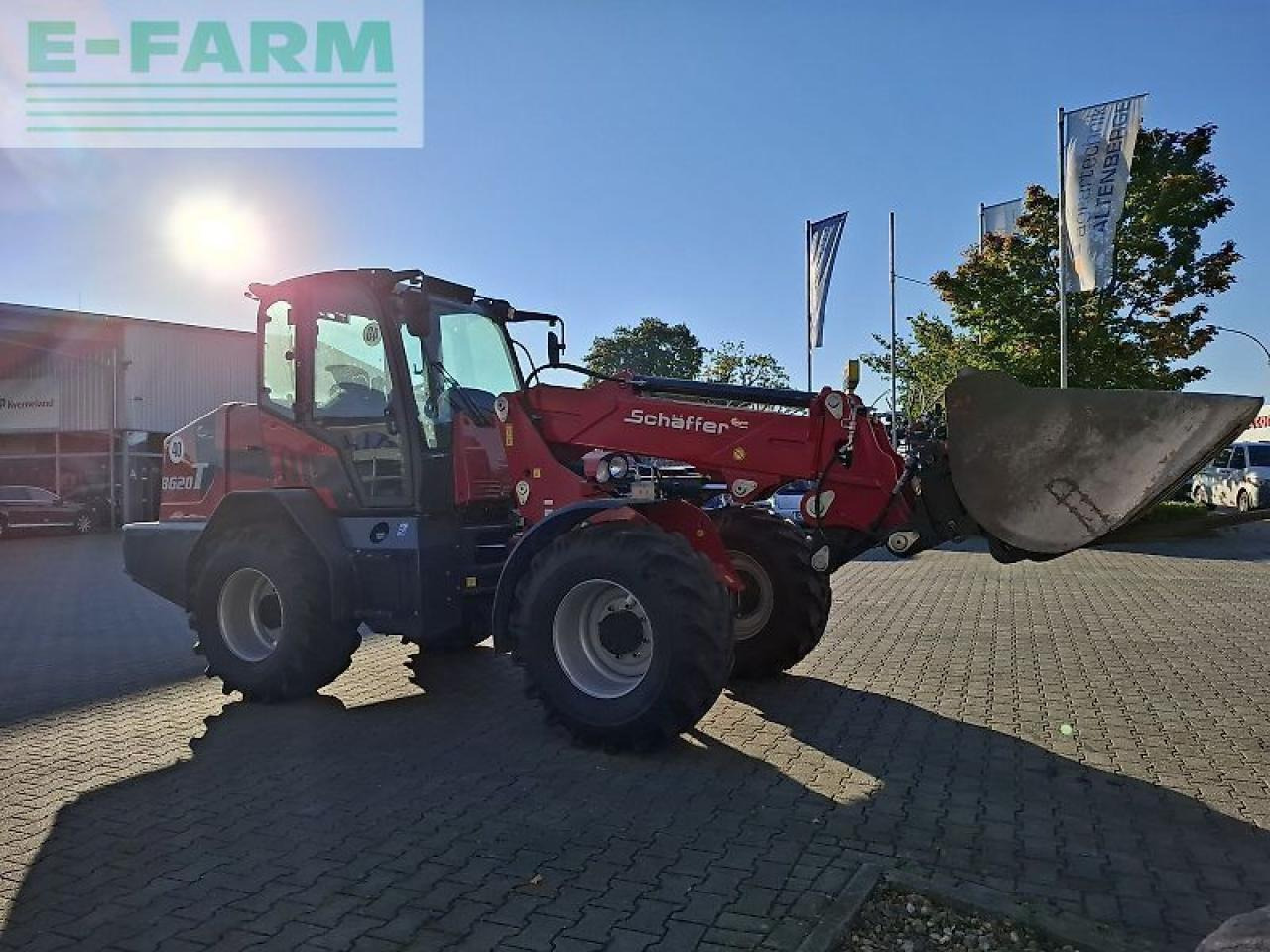 Schäffer 8620t - 2 teleskopradlader 40km/h, klima, 95 kw - Wheel loader: picture 3 Schäffer 8620t - 2 teleskopradlader 40km/h, klima, 95 kw - Wheel loader: picture 3