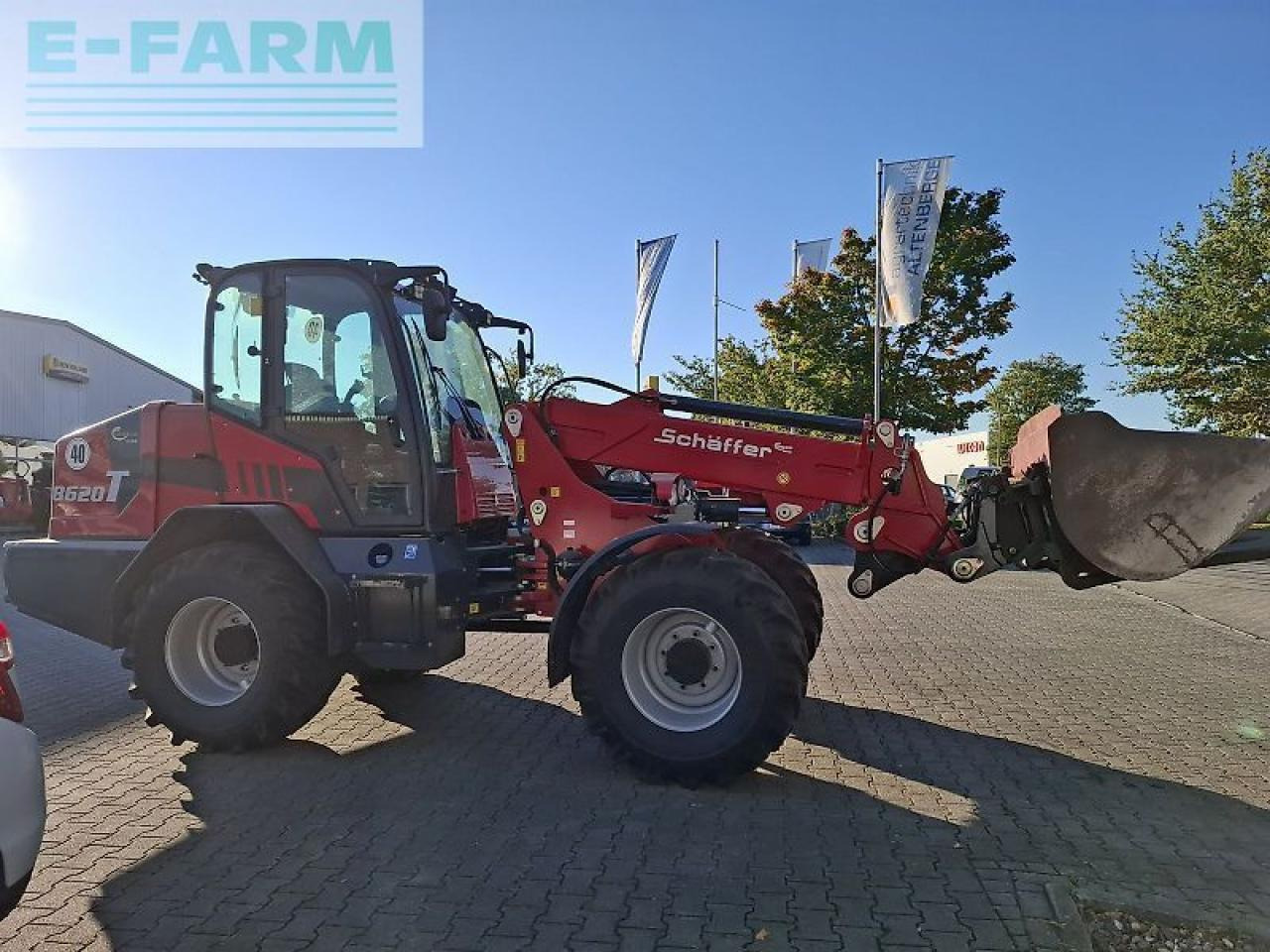 Schäffer 8620t - 2 teleskopradlader 40km/h, klima, 95 kw - Wheel loader: picture 4 Schäffer 8620t - 2 teleskopradlader 40km/h, klima, 95 kw - Wheel loader: picture 4
