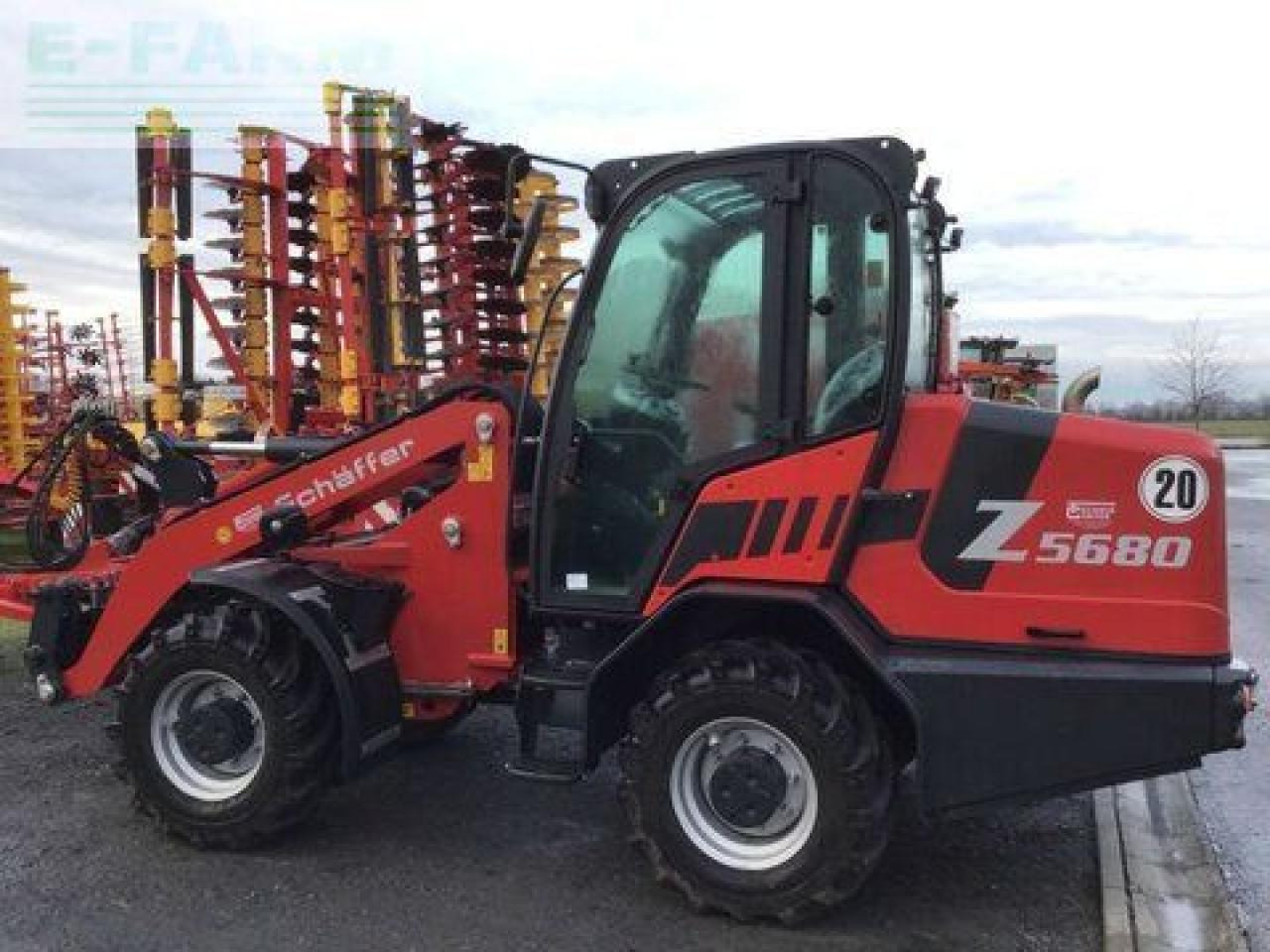Schäffer hoflader schäffer 5680 z - Mini excavator: picture 2 Schäffer hoflader schäffer 5680 z - Mini excavator: picture 2