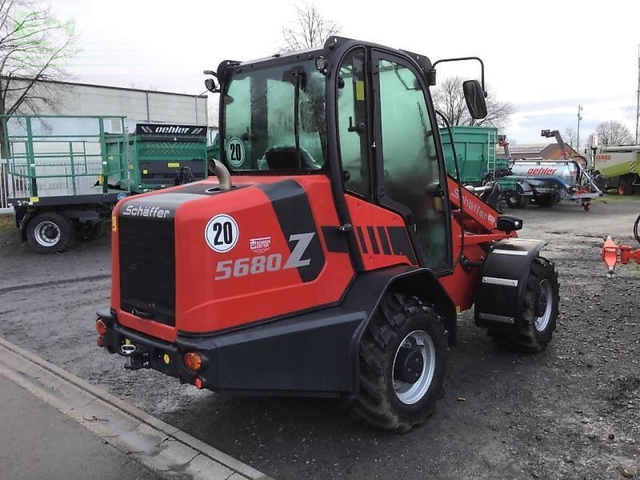 Schäffer hoflader schäffer 5680 z - Mini excavator: picture 3 Schäffer hoflader schäffer 5680 z - Mini excavator: picture 3