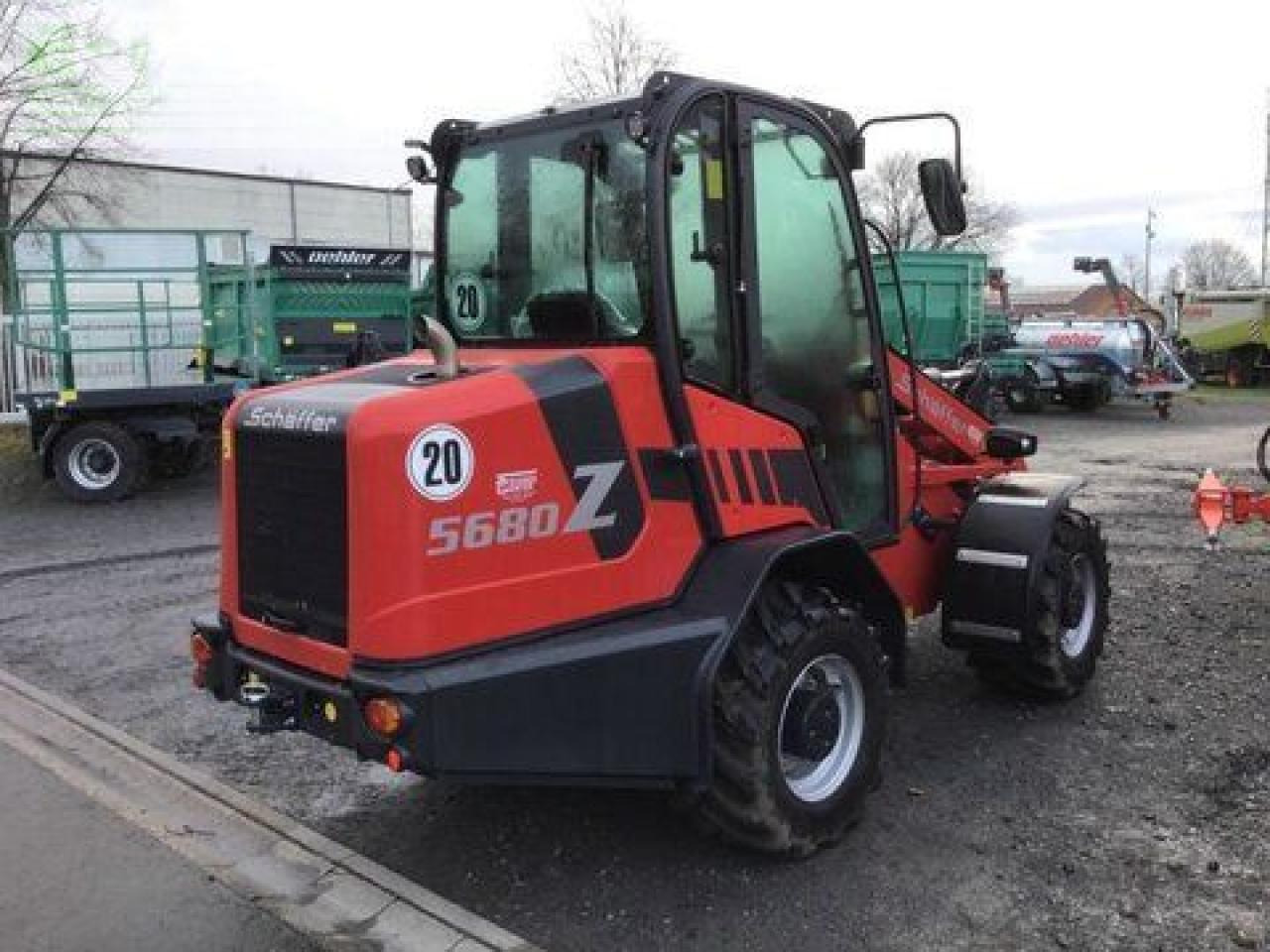 Schäffer hoflader schäffer 5680 z - Mini excavator: picture 3 Schäffer hoflader schäffer 5680 z - Mini excavator: picture 3