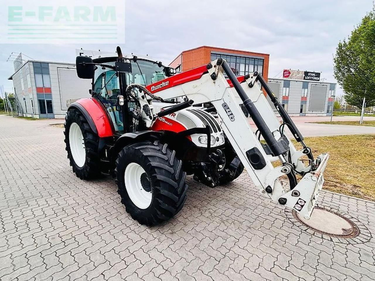 Steyr 4105 multi - Farm tractor: picture 3 Steyr 4105 multi - Farm tractor: picture 3