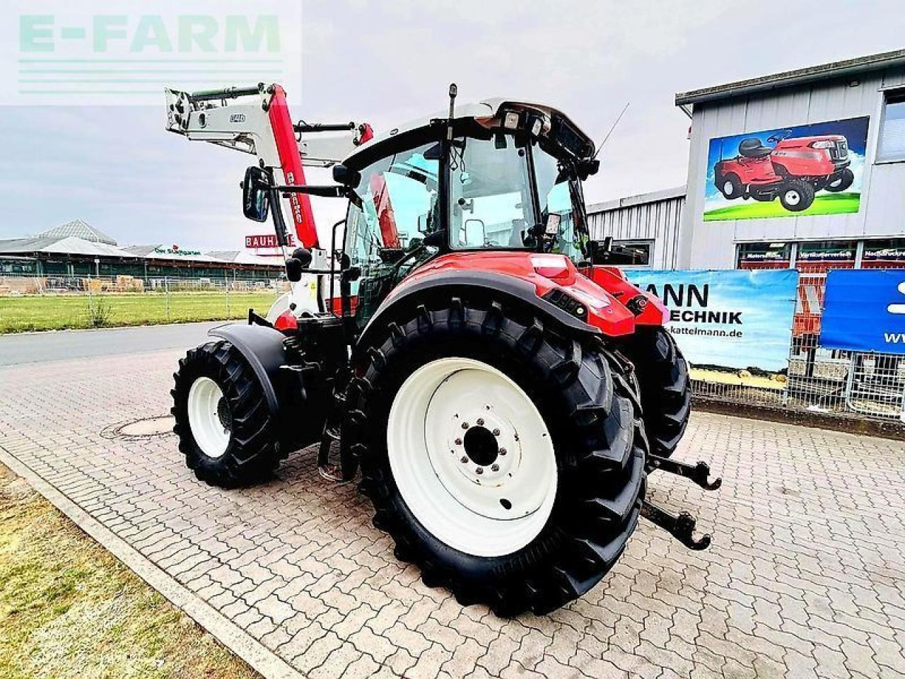 Steyr 4105 multi - Farm tractor: picture 4 Steyr 4105 multi - Farm tractor: picture 4