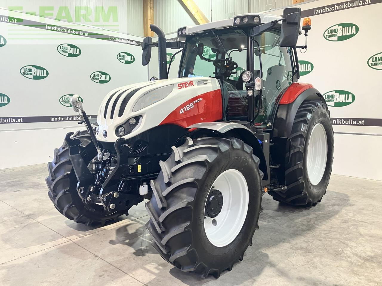 Steyr 4125 profi - Farm tractor: picture 1 Steyr 4125 profi - Farm tractor: picture 1