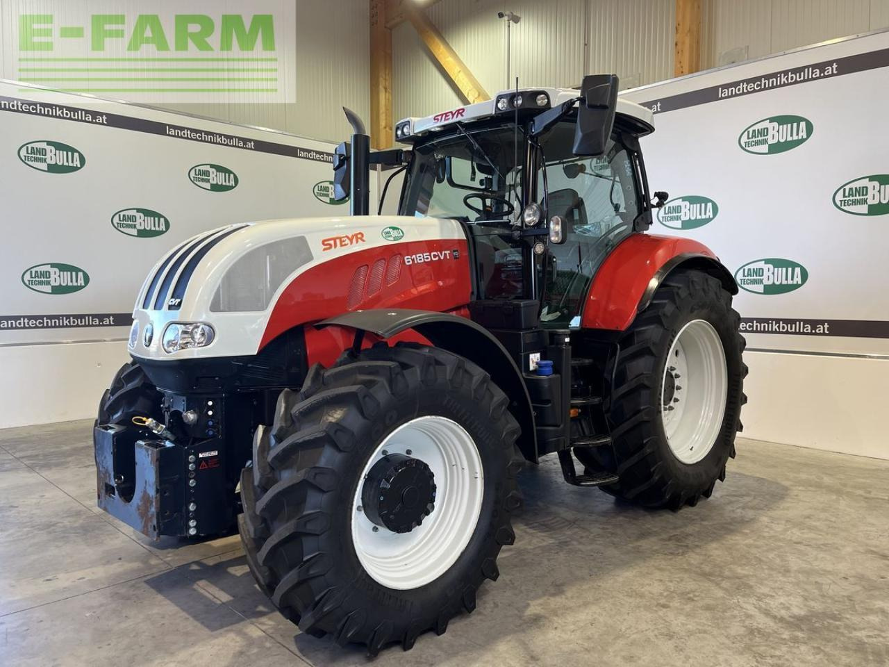 Steyr 6185 cvt hi-escr komfort - Farm tractor: picture 1 Steyr 6185 cvt hi-escr komfort - Farm tractor: picture 1