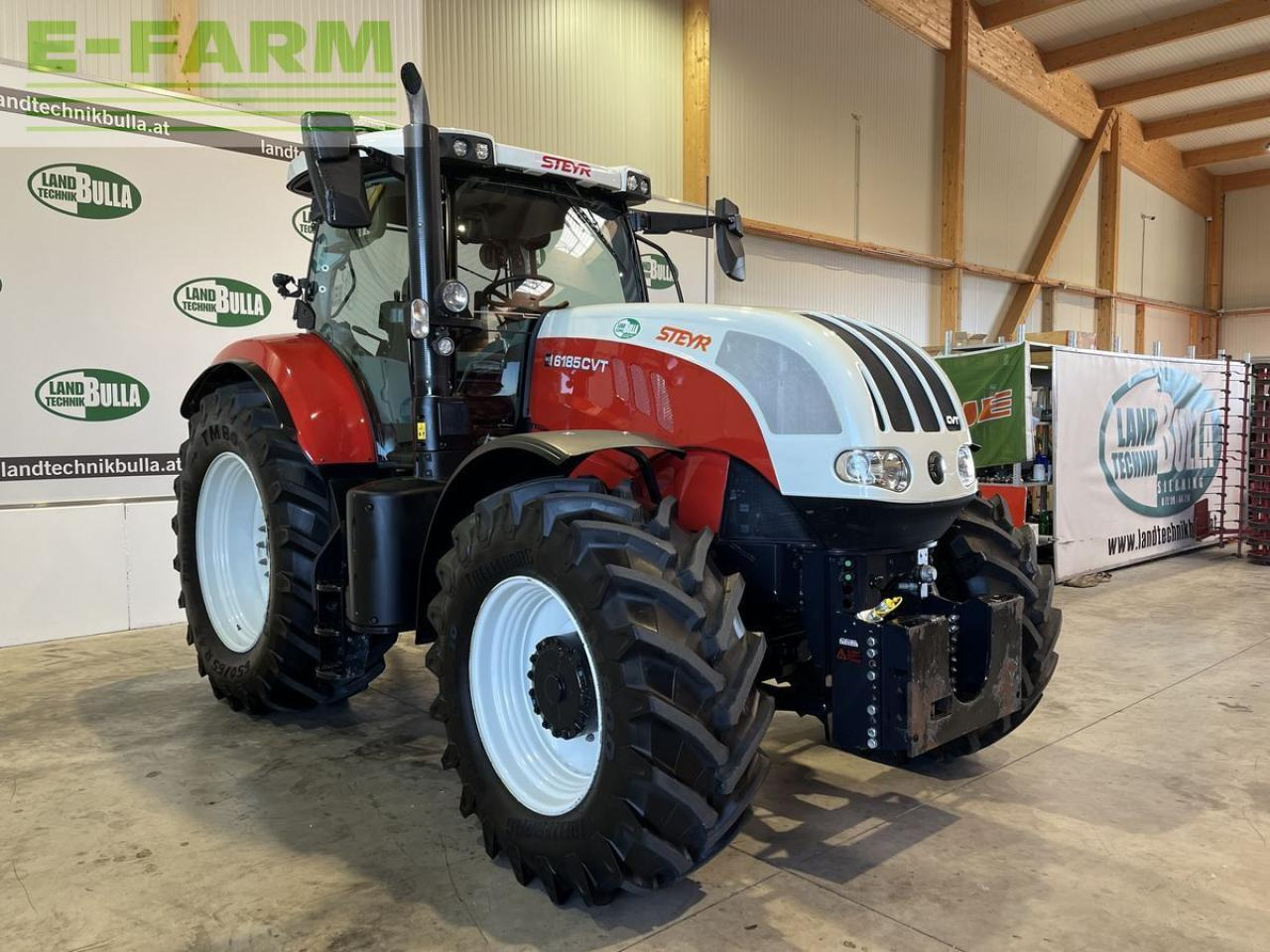Steyr 6185 cvt hi-escr komfort - Farm tractor: picture 4 Steyr 6185 cvt hi-escr komfort - Farm tractor: picture 4