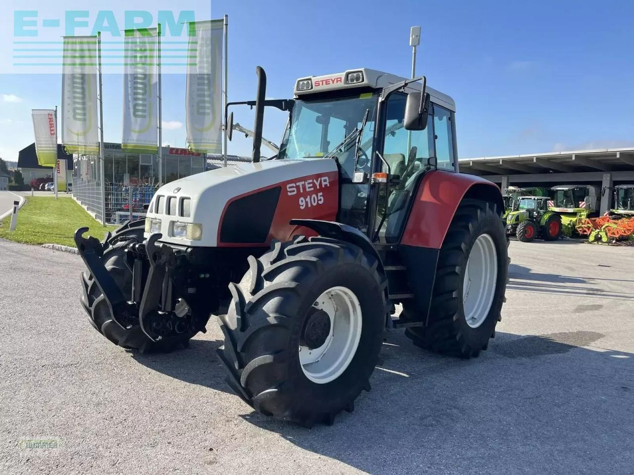 Steyr 9105 a basis - Farm tractor: picture 1 Steyr 9105 a basis - Farm tractor: picture 1