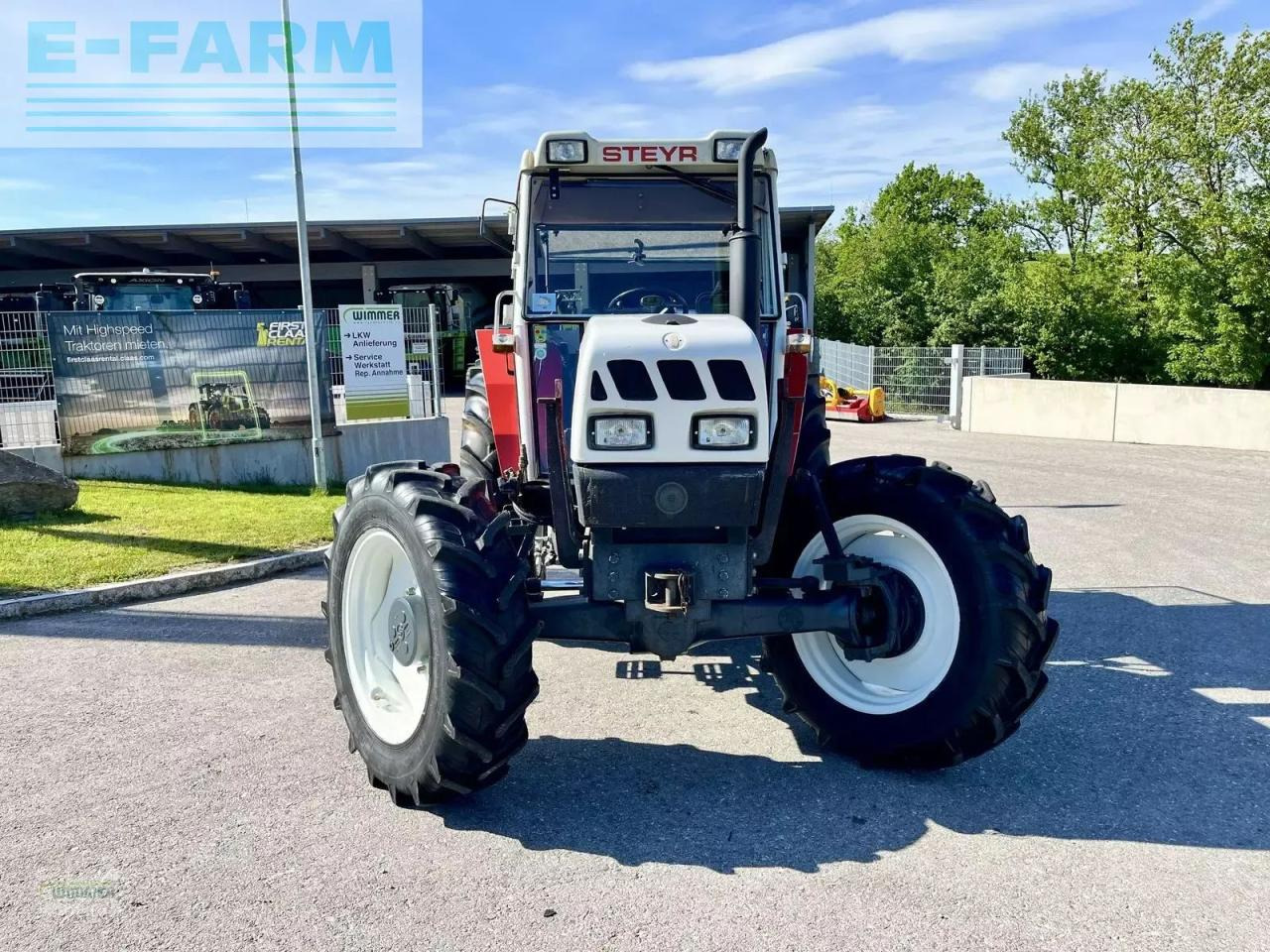 Steyr 964 a t - Farm tractor: picture 2 Steyr 964 a t - Farm tractor: picture 2