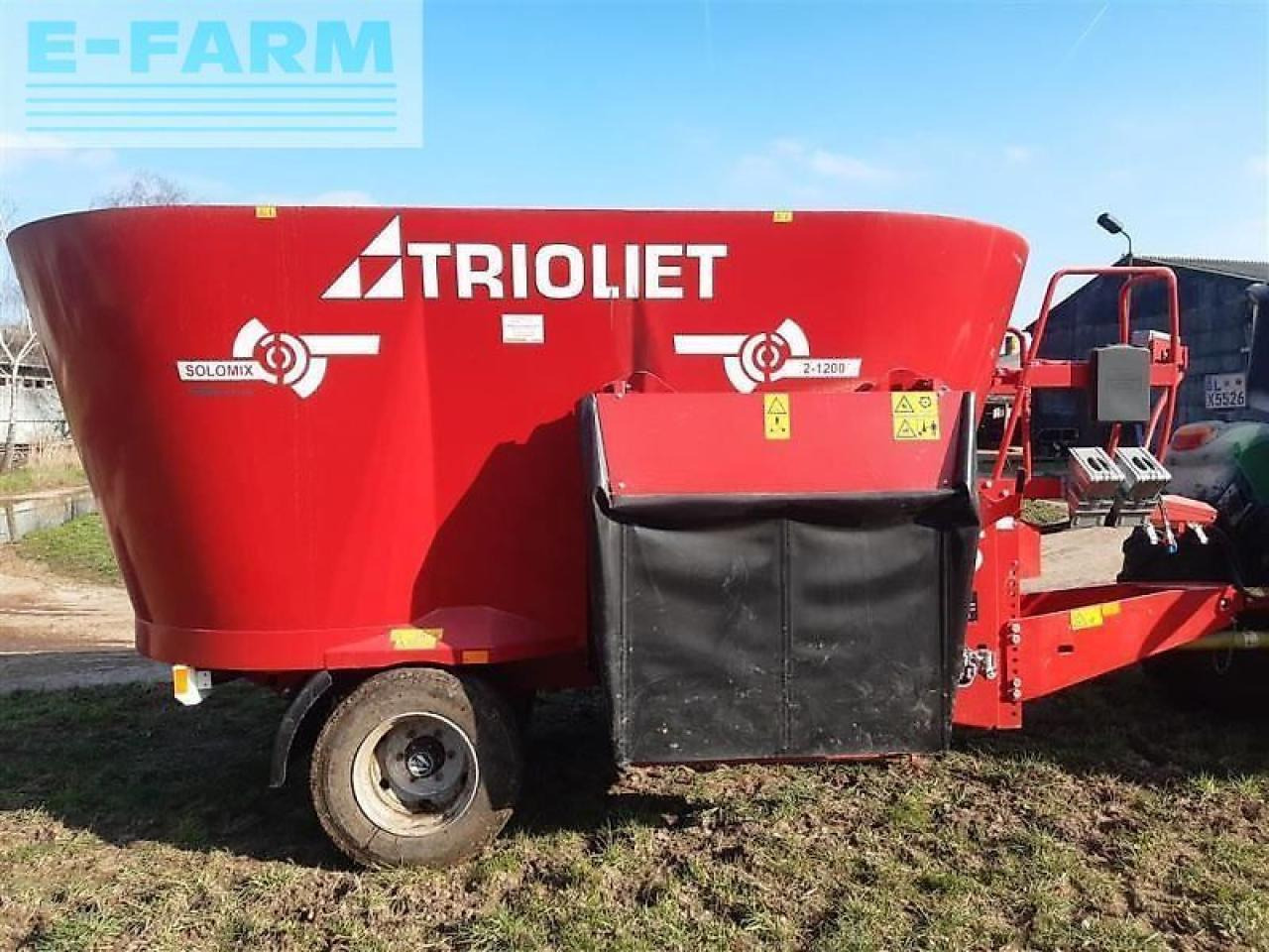 Trioliet futtermischw. solomix 2 1200zk - Livestock equipment: picture 4 Trioliet futtermischw. solomix 2 1200zk - Livestock equipment: picture 4