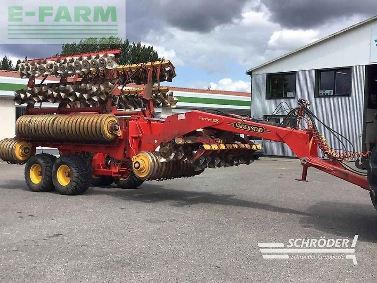 Väderstad carrier 925 classic - Disc harrow: picture 1 Väderstad carrier 925 classic - Disc harrow: picture 1