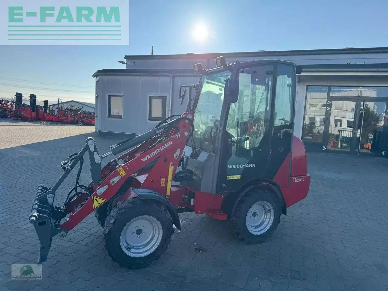 Weidemann 1160 - Wheel loader: picture 2 Weidemann 1160 - Wheel loader: picture 2
