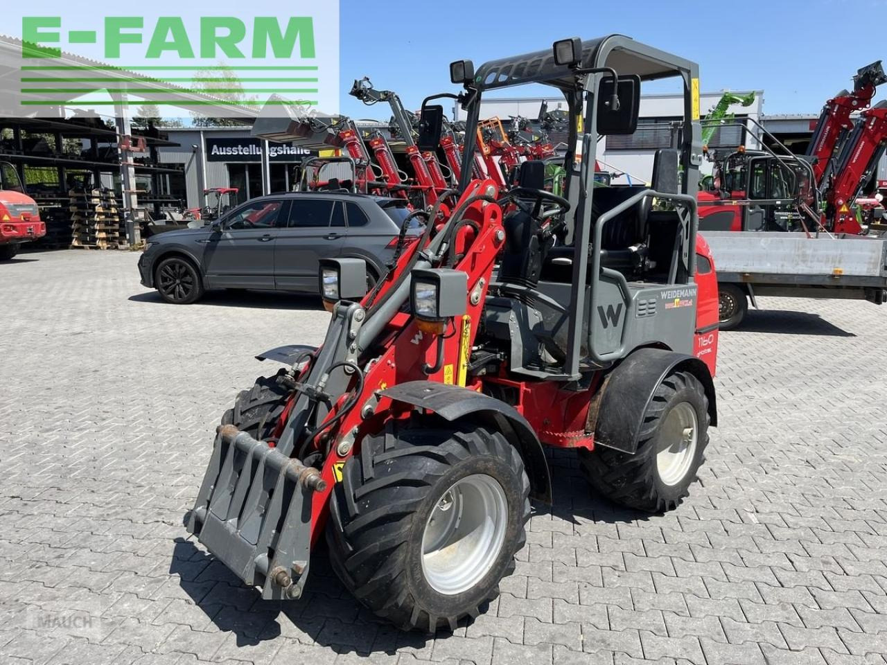 Weidemann 1160e mit typisierung, 310ah - Wheel loader: picture 1 Weidemann 1160e mit typisierung, 310ah - Wheel loader: picture 1