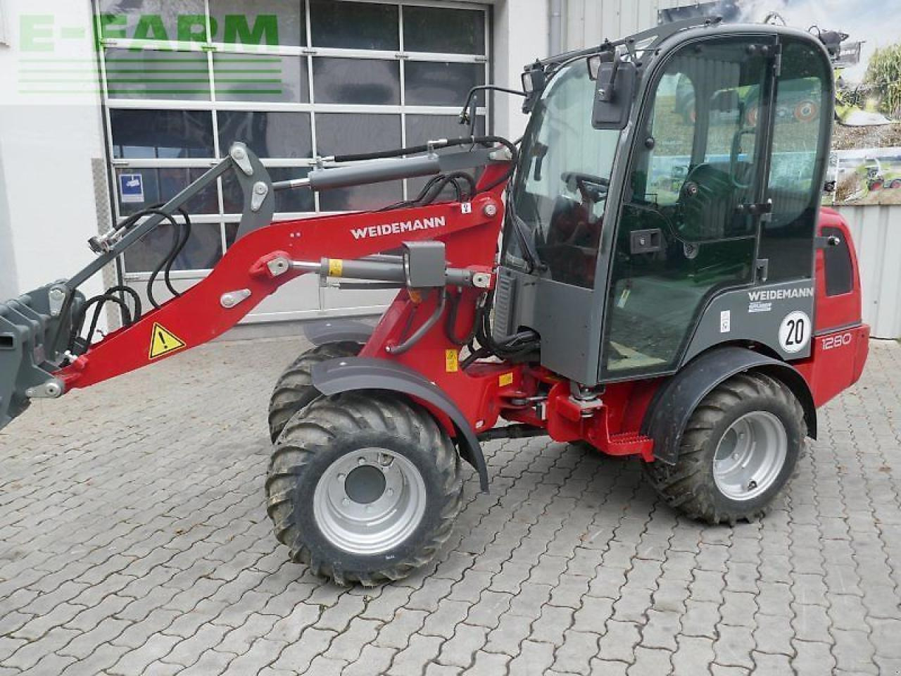 Weidemann 1280 - euroaufnahme - Mini excavator: picture 1 Weidemann 1280 - euroaufnahme - Mini excavator: picture 1