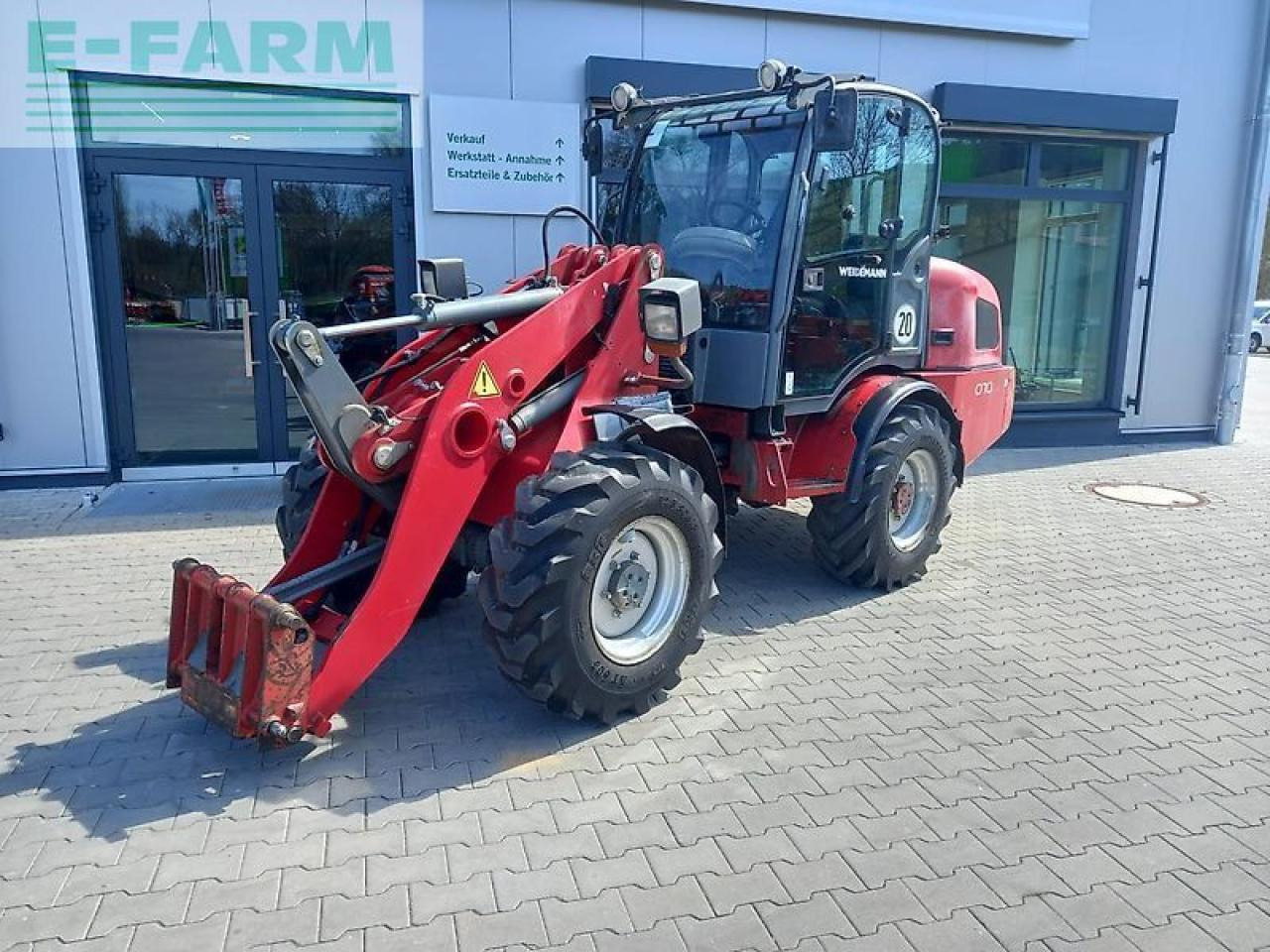 Weidemann 3070 cx 80 - Mini excavator: picture 1 Weidemann 3070 cx 80 - Mini excavator: picture 1