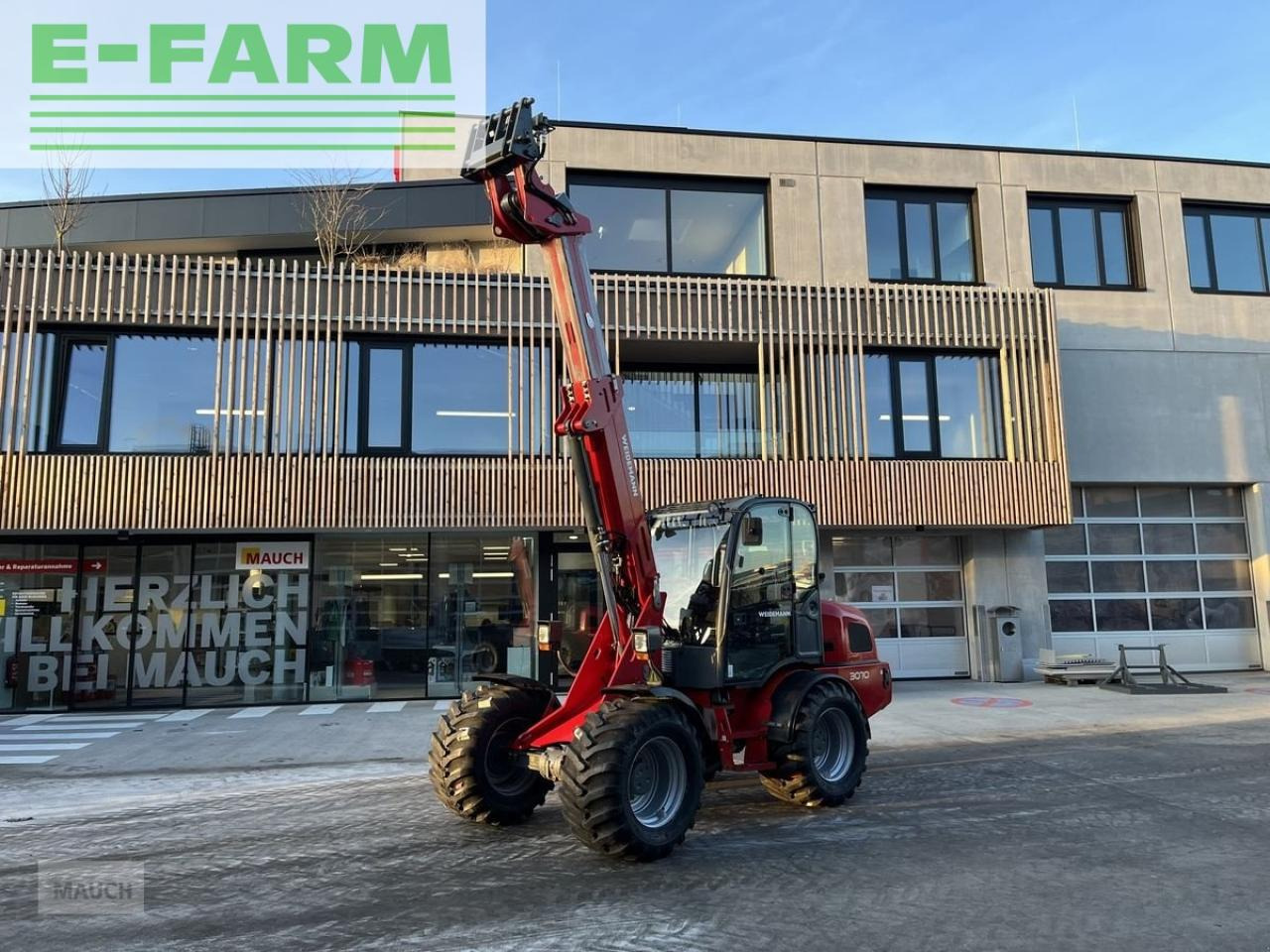 Weidemann 3070cx80 teleradlader 3100h, 30km/h 100l hydr. - Telescopic wheel loader: picture 1 Weidemann 3070cx80 teleradlader 3100h, 30km/h 100l hydr. - Telescopic wheel loader: picture 1