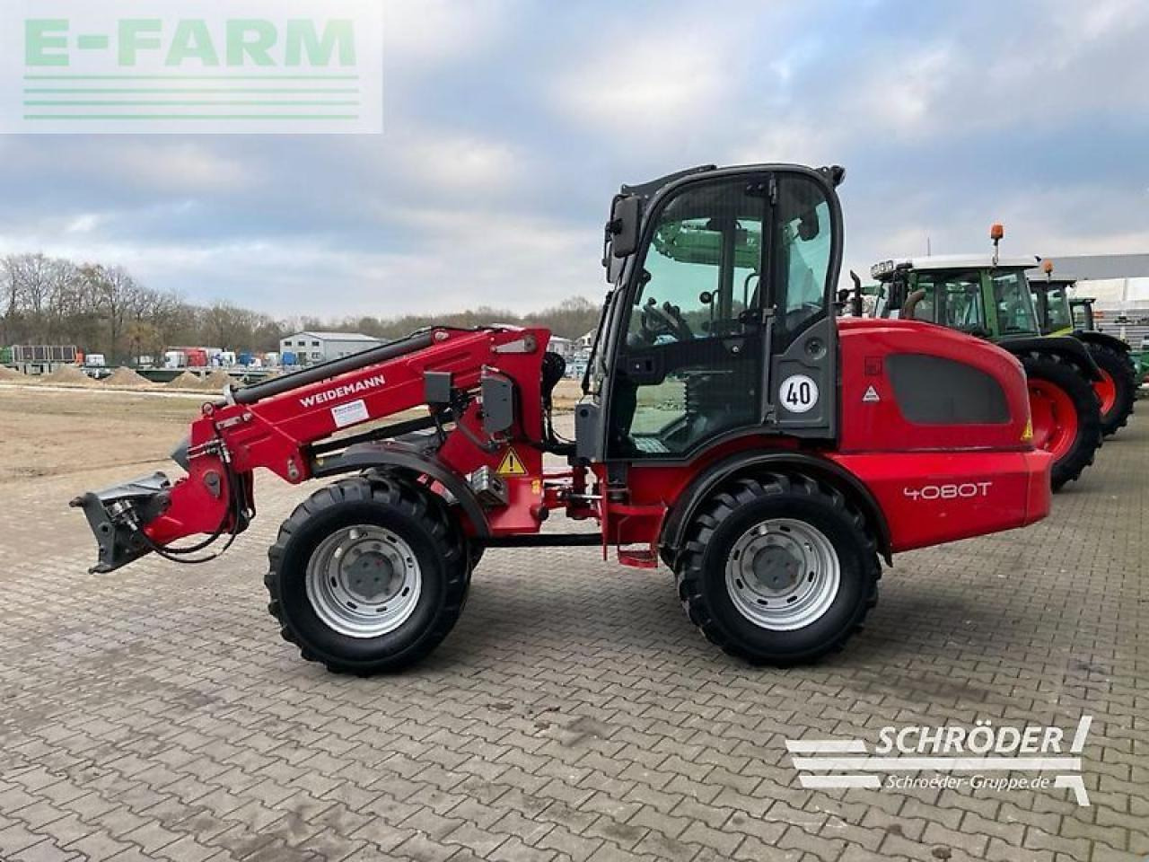 Weidemann 4080 t - Wheel loader: picture 4 Weidemann 4080 t - Wheel loader: picture 4
