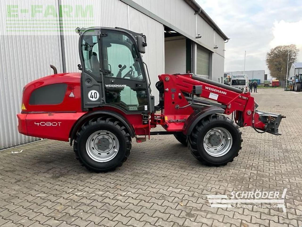 Weidemann 4080 t - Wheel loader: picture 2 Weidemann 4080 t - Wheel loader: picture 2