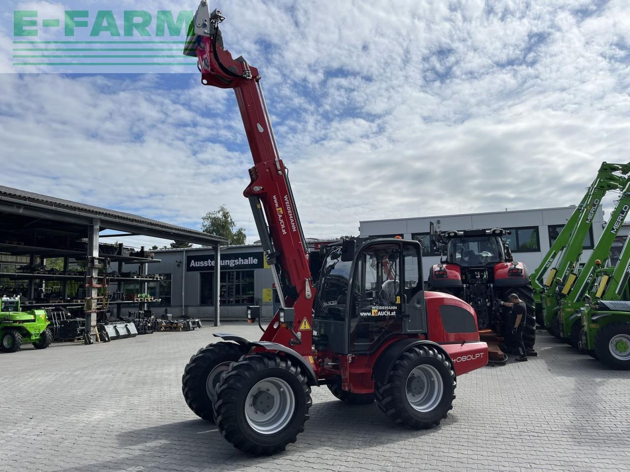 Weidemann 4080lp tele 30km/h - Mini excavator: picture 4 Weidemann 4080lp tele 30km/h - Mini excavator: picture 4