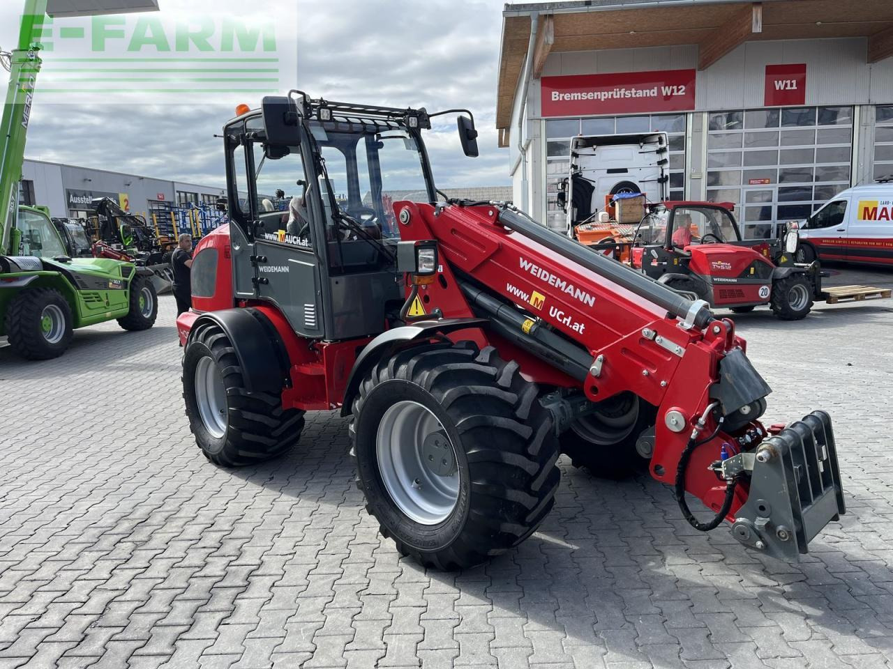 Mini excavator Weidemann 4080lp tele 30km/h: picture 26