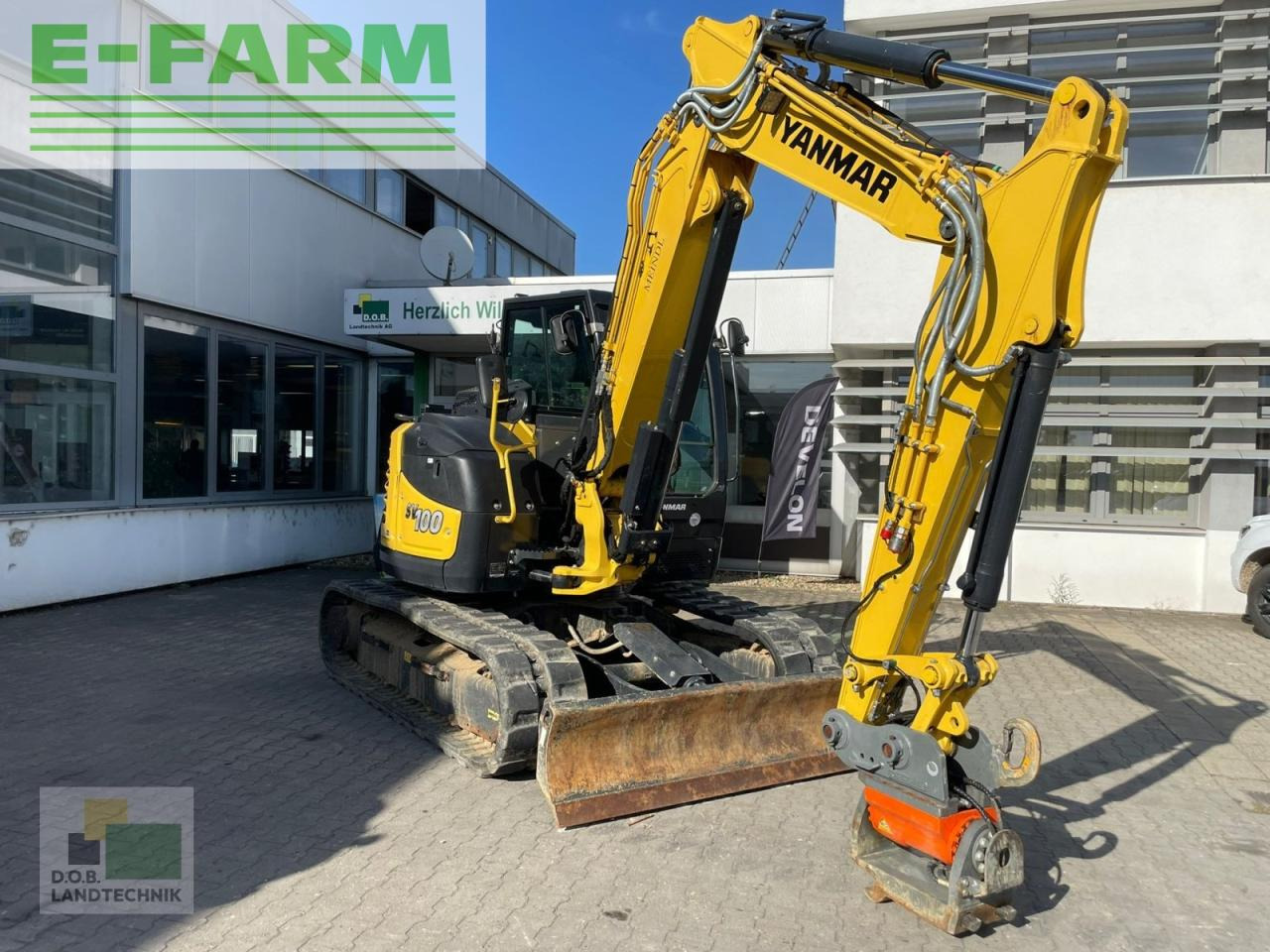 Yanmar sv 100 - Crawler excavator: picture 4 Yanmar sv 100 - Crawler excavator: picture 4
