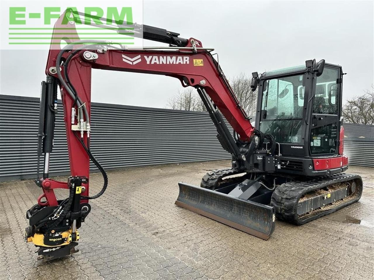 Yanmar sv60-6b med engcon ec206 - Mini excavator: picture 3 Yanmar sv60-6b med engcon ec206 - Mini excavator: picture 3