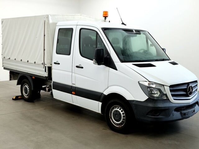 Open body delivery van, Combi van MERCEDES-BENZ Sprinter 214 CDI DOKA Pritsche,Klima,EURO6: picture 7