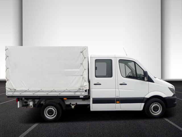 Curtain side van, Combi van MERCEDES-BENZ Sprinter 311 CDI DOKA Pritsche,AHK,Standheizung: picture 12